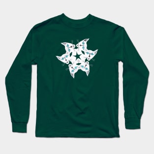 Cutest Cats Kittens Mandala Ever Long Sleeve T-Shirt